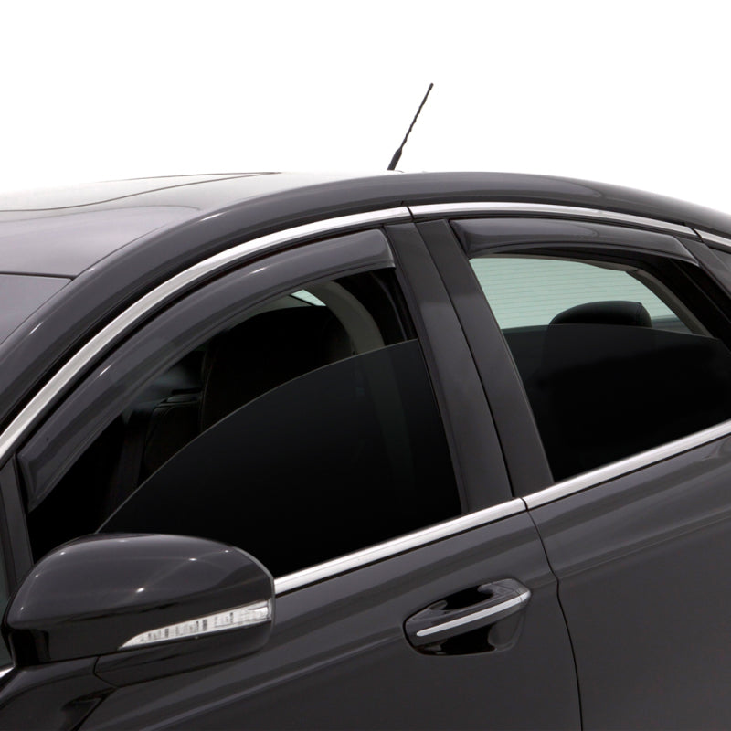 Load image into Gallery viewer, AVS 06-10 Dodge Charger Ventvisor In-Channel Front &amp; Rear Window Deflectors 4pc - Smoke
