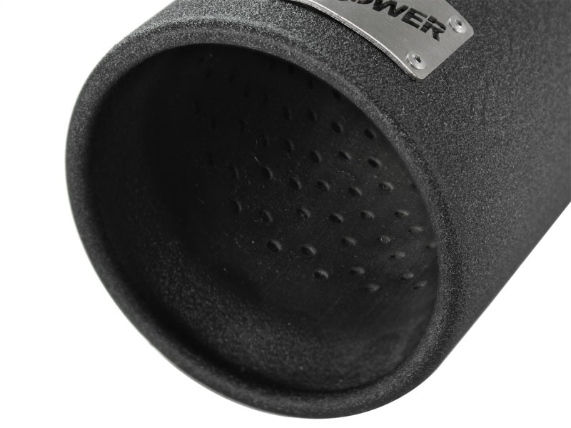 Load image into Gallery viewer, aFe MACHForce XP Exhausts Tips SS-304 EXH Tip 3in x 4Out x 12L Bolt-On (blk)
