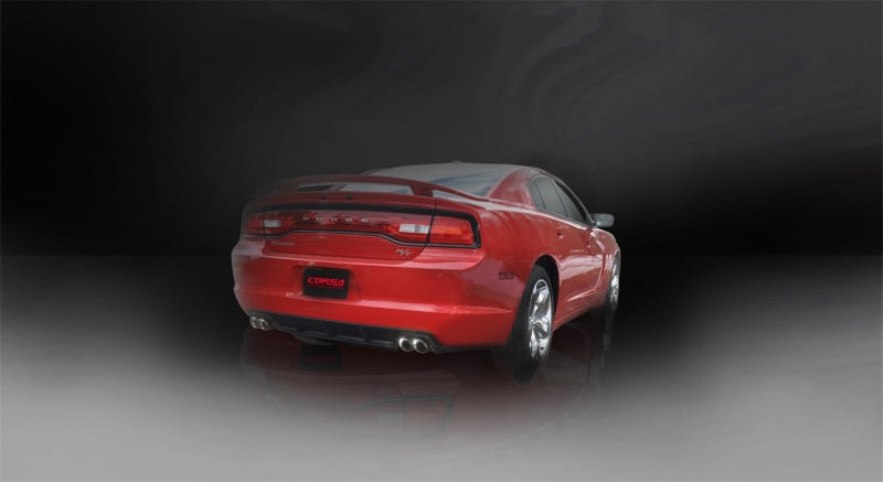 Load image into Gallery viewer, Corsa 2011-2013 Dodge Charger R/T 5.7L V8 Polished Sport Cat-Back Exhaust
