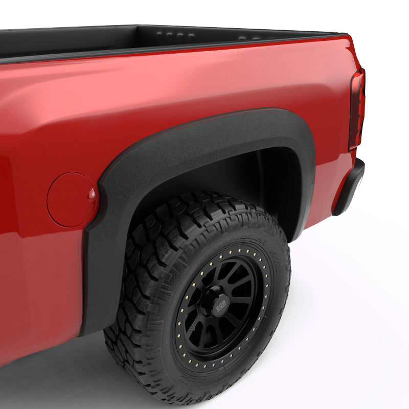 Load image into Gallery viewer, EGR 07-13 Chevrolet Silverado 1500 69.3in Bed Standard Style Fender Flares(Set of 4)- Textured Black
