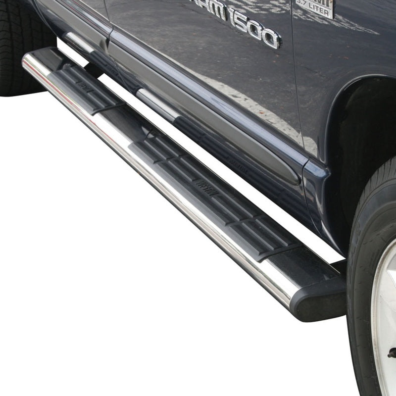 Load image into Gallery viewer, Westin 2002-2008 Dodge Ram Quad Cab 1500 Premier Oval Nerf Step Bar Mount Kit - Black
