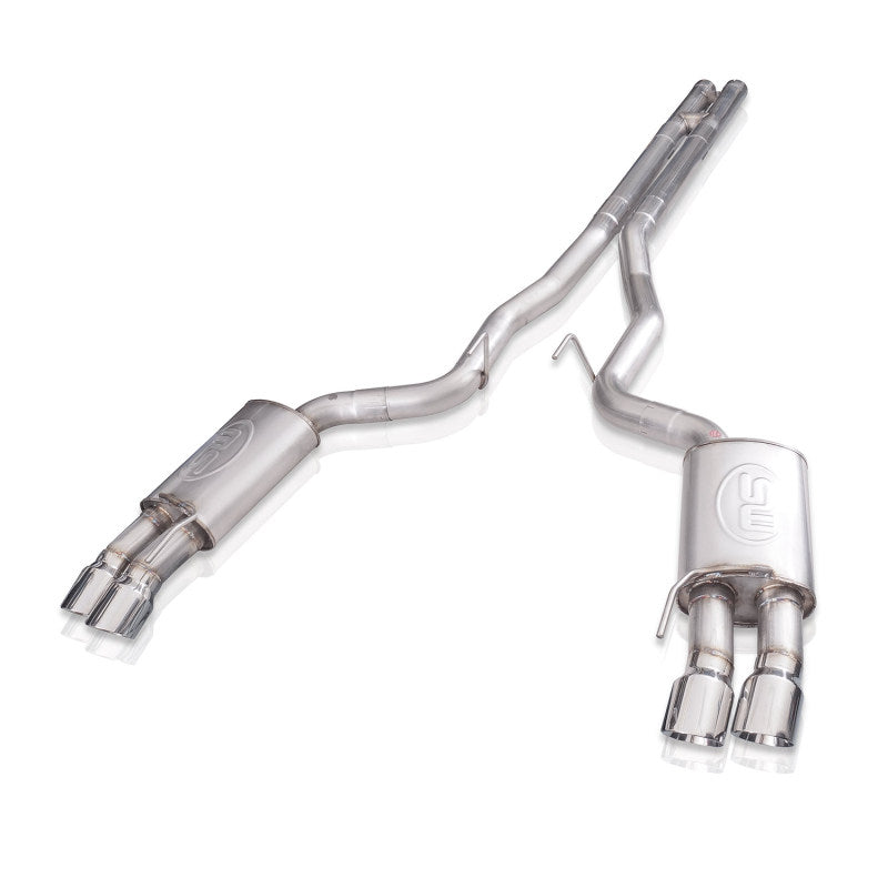 Load image into Gallery viewer, Stainless Works 18+ Ford Mustang GT Redline H-Pipe Performance Connect Cat-Back Exhaust
