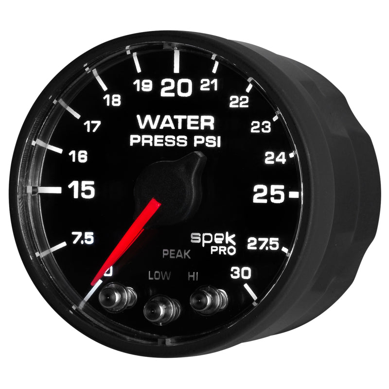 Load image into Gallery viewer, Autometer Spek-Pro - Nascar 2-1/16in Water Press 0- 30 psi Bfb
