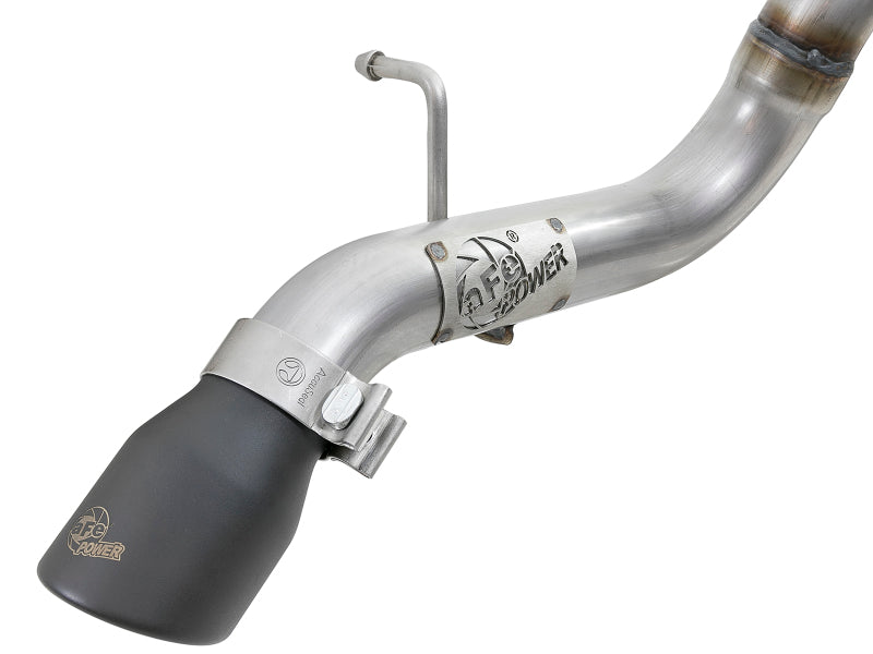 Load image into Gallery viewer, aFe MACH Force-Xp Axle-Back Hi-Tuck Exhaust System w/Black Tip 18-19 Jeep Wrangler (JL) V6 3.6L
