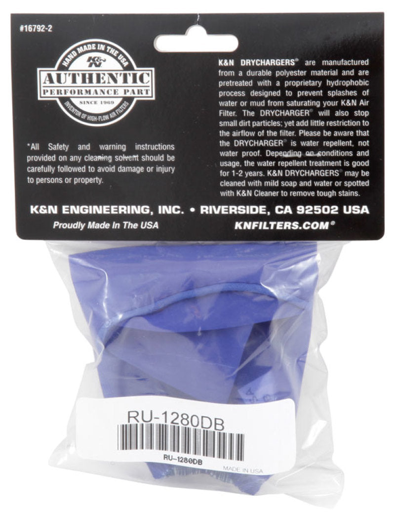 Load image into Gallery viewer, K&amp;N Air Filter Wrap- Blue
