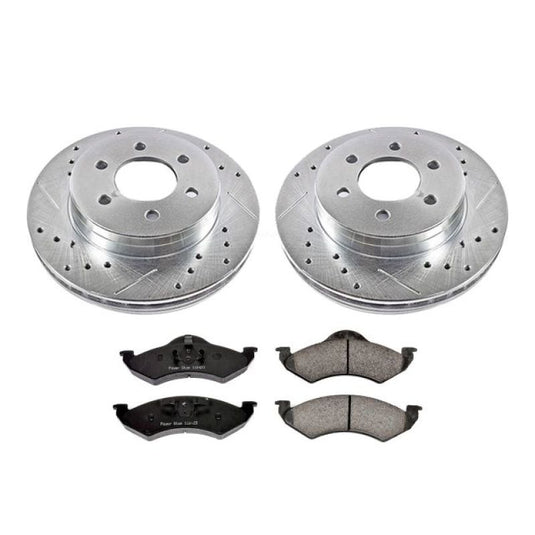 Power Stop 00-02 Dodge Dakota Front Z23 Evolution Sport Brake Kit