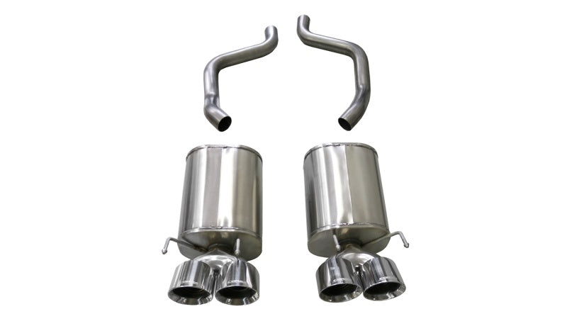 Load image into Gallery viewer, Corsa 2005-2007 Chevrolet Corvette (C6) 6.0L/6.2L Polished Xtreme Axle-Back Exhaust w/4.5in Tips
