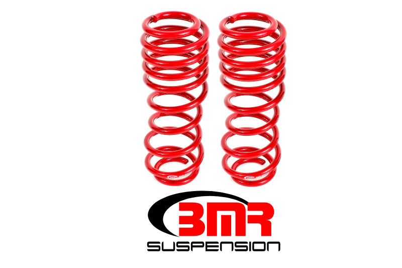 Load image into Gallery viewer, BMR 07-14 Shelby GT500 Rear Handling Version Lowering Springs - Red
