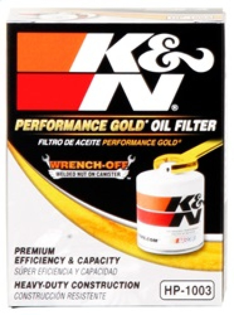Load image into Gallery viewer, K&amp;N 03-09 Scion tC / 00-05 Celica GT/GT-S Performance Gold Oil Filter
