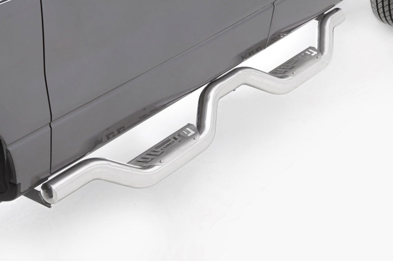 Load image into Gallery viewer, Lund 2019 Ram 1500 Crew Cab Latitude Nerf Bars - Polished
