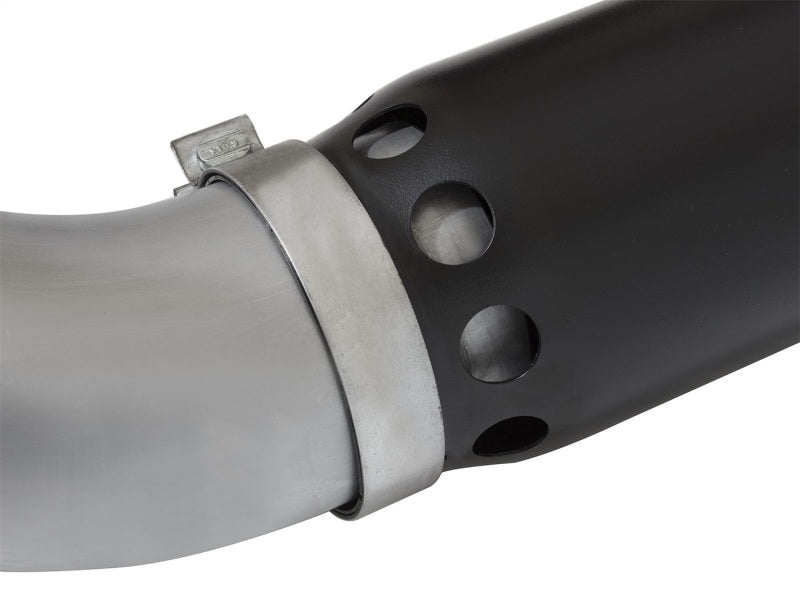 Load image into Gallery viewer, aFe LARGE Bore HD 5in Exhausts DPF-Back SS w/ Black Tips 16-17 GM Diesel Truck V8-6.6L (td) LML/L5P
