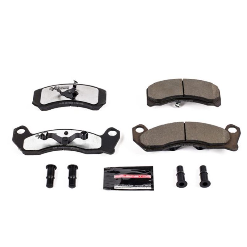 Load image into Gallery viewer, Power Stop 87-89 Ford Country Squire Front Z26 Extreme Street Brake Pads w/Hardware
