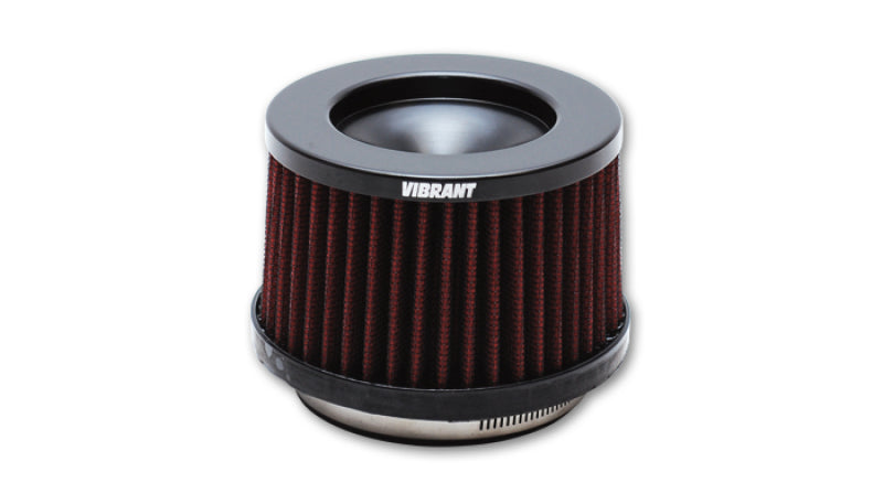 Load image into Gallery viewer, Vibrant The Classic Perf Air Filter 4.75in O.D. Cone x 3-5/8in Tall x 5in inlet I.D. Turbo Outlets
