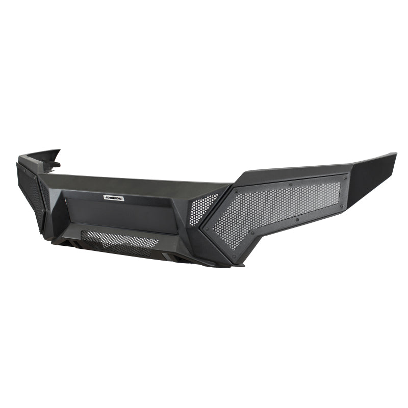 Load image into Gallery viewer, Go Rhino 16-21 Tacoma Element Front Bumper w/ Power Actuated Hide-away Light Bar Mount Tex Black
