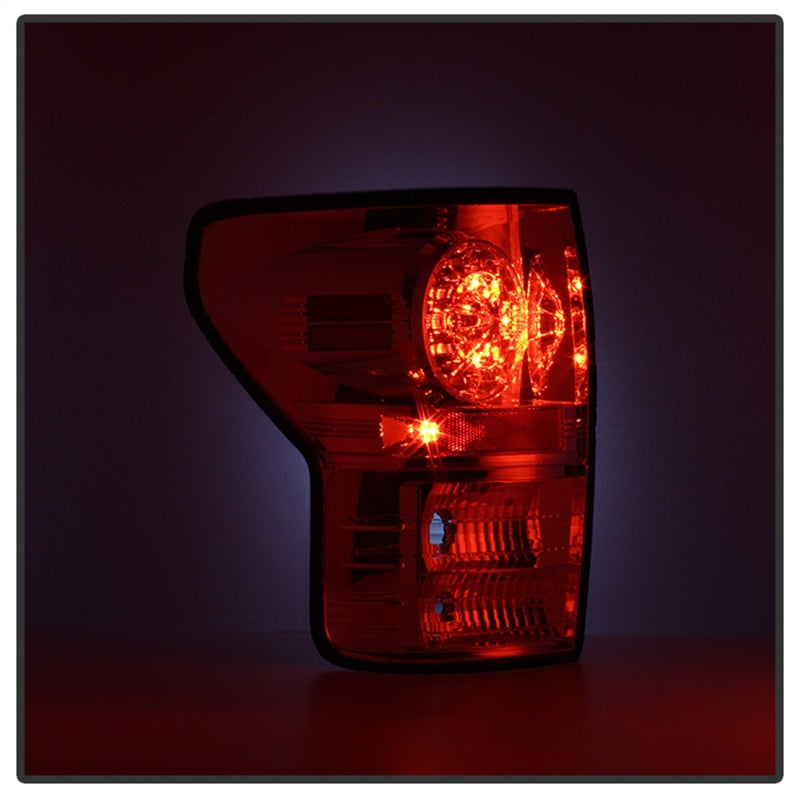 Load image into Gallery viewer, Spyder Toyota Tundra 07-13 LED Tail lights Smoke ALT-YD-TTU07-LED-SM
