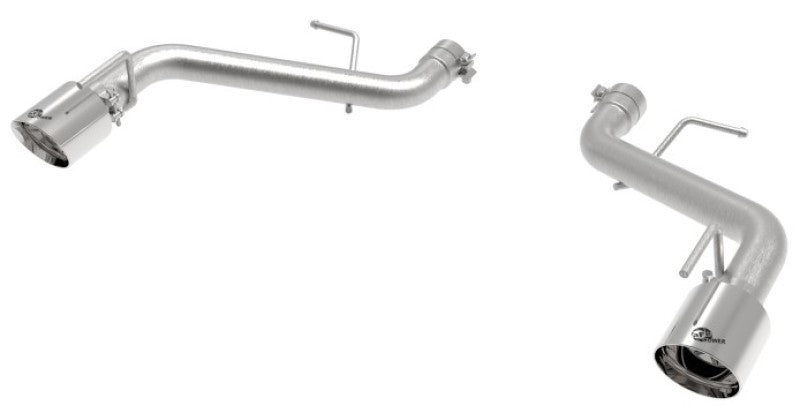 Load image into Gallery viewer, aFe POWER MACH Force-Xp 2.5in Axle-Back Exhaust System 16-20 Chevrolet Camaro SS V8 6.2L - Polished
