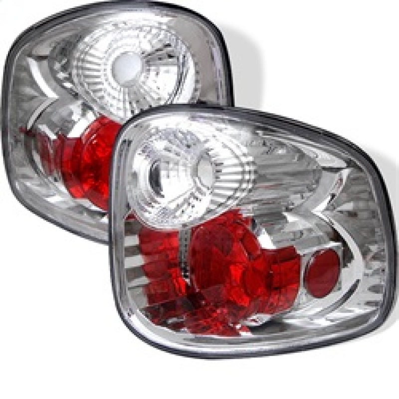 Load image into Gallery viewer, Spyder Ford F150 Flareside 97-03 Euro Style Tail Lights Chrome ALT-YD-FF15097FS-C
