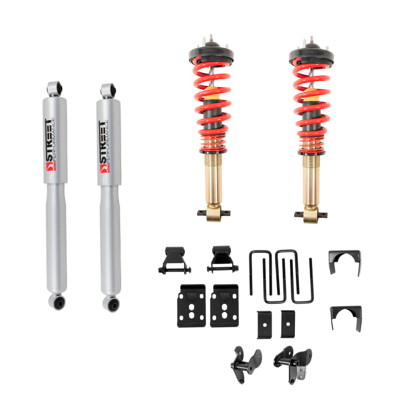 Load image into Gallery viewer, Belltech 2021+ Ford F-150 4WD Performance Coilover Kit
