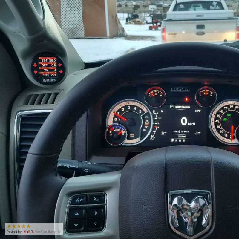 Load image into Gallery viewer, Banks Power 14-18 Ram 1500/Jeep Grand Cherokee EcoDiesel Derringer Gen2 w/iDash 1.8 DataMonster
