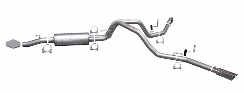 Load image into Gallery viewer, Gibson 05-08 Ford F-150 FX4 5.4L 2.5in Cat-Back Dual Extreme Exhaust - Stainless
