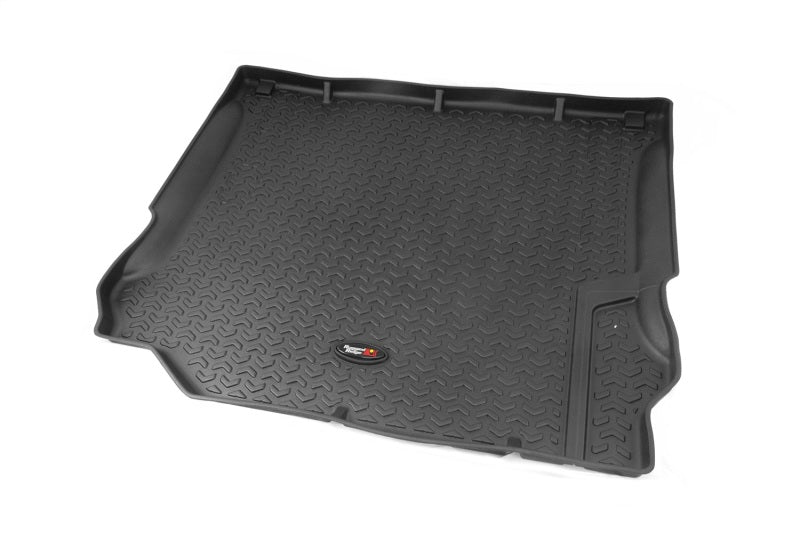 Load image into Gallery viewer, Rugged Ridge Floor Liner Cargo Black 2007-2018 Jeep Wrangler Unlimited JK 4 Dr
