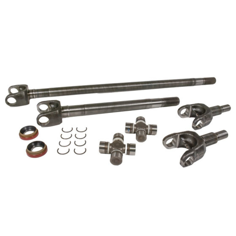 Load image into Gallery viewer, Yukon Chromoly Front Axle Kit for Dana 30 Both Sides 30 Spline 733X U-Joints

