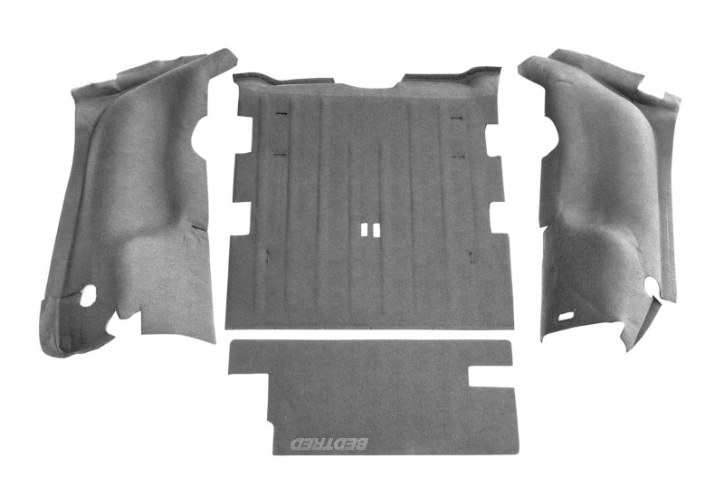 Load image into Gallery viewer, BedRug 97-06 Jeep TJ Rear 4pc BedTred Cargo Kit (Incl Tailgate)
