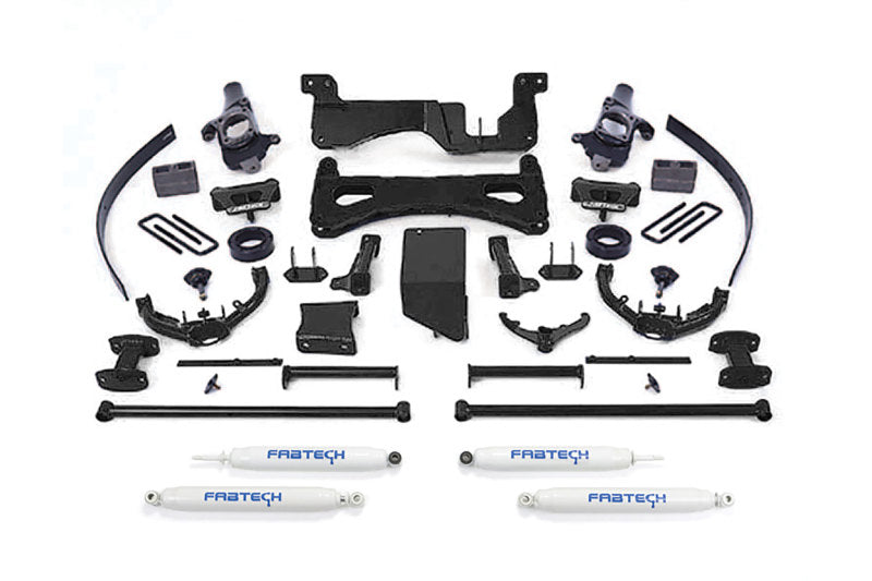 Load image into Gallery viewer, Fabtech 01-06 GM C/K2500HD 8in Perf Sys w/Perf Shks
