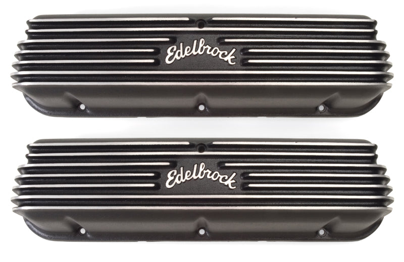 Load image into Gallery viewer, Edelbrock Valve Cover Classic Series Ford 1962-95 221 351W V8 Black
