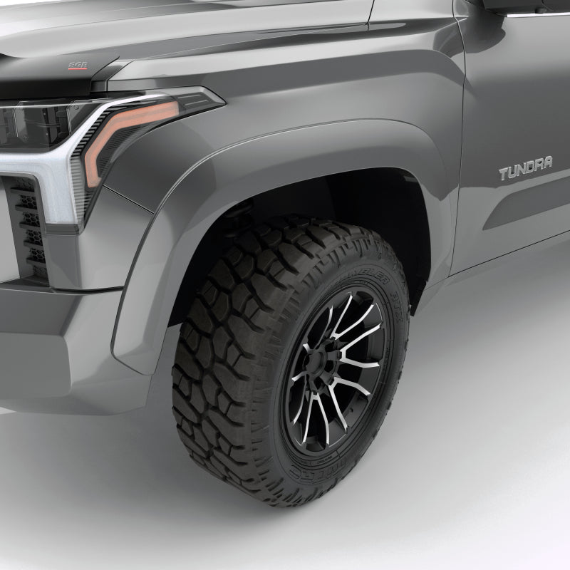 Load image into Gallery viewer, EGR 22-24 Toyota Tundra 66.7in Bed Summit Fender Flares (Set of 4) - Painted to Code Magnetic Gray
