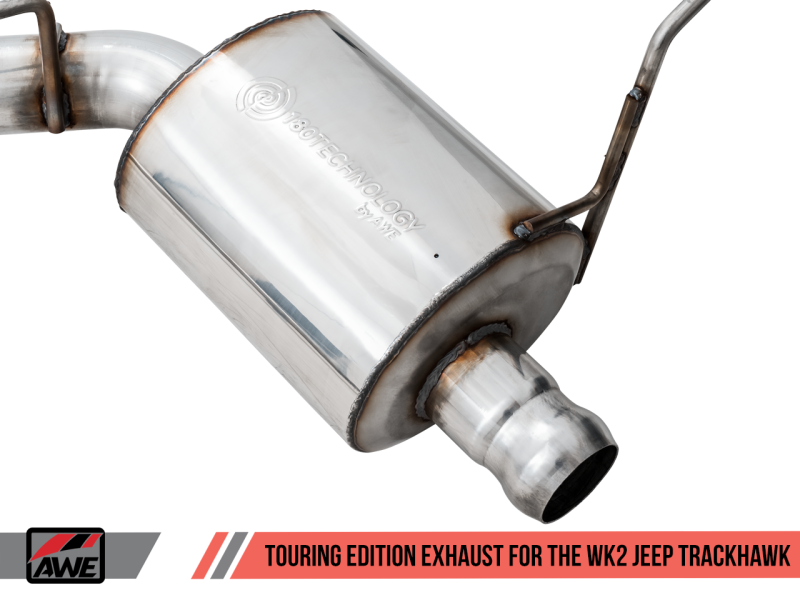 Load image into Gallery viewer, AWE Tuning 2020 Jeep Grand Cherokee SRT/Trackhawk Touring Edition Exhaust - Use w/Stock Tips
