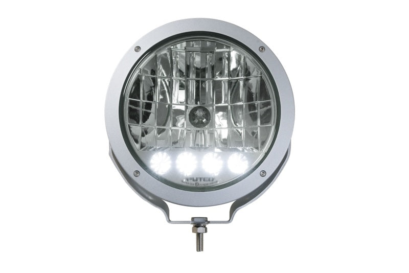 Load image into Gallery viewer, Putco HID Lamp w/4 LED DayTime Running Lights - 9in Silver Housing w/ Clear Lens HID Off Road Lamps
