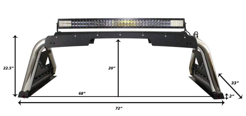 Load image into Gallery viewer, Go Rhino 07-20 Toyota Tundra Sport Bar 2.0 (Full Size) - SS
