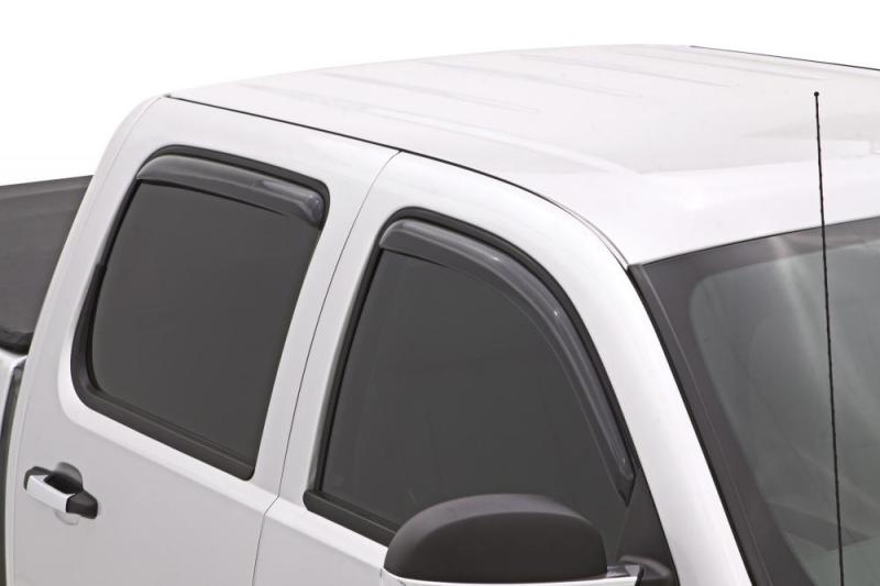 Load image into Gallery viewer, Lund 07-17 Jeep Wrangler Unlimited Ventvisor Elite Window Deflectors - Smoke (4 Pc.)
