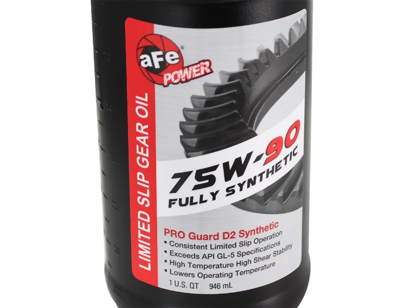 Load image into Gallery viewer, aFe Pro Guard D2 Synthetic Gear Oil, 75W90 1 Quart
