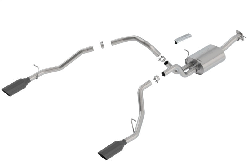 Load image into Gallery viewer, Borla 2019 RAM 1500 5.7L V8 AT 4DR Crew Cab Short Bed Atak SS Catback Exhaust - Black Chrome Tip
