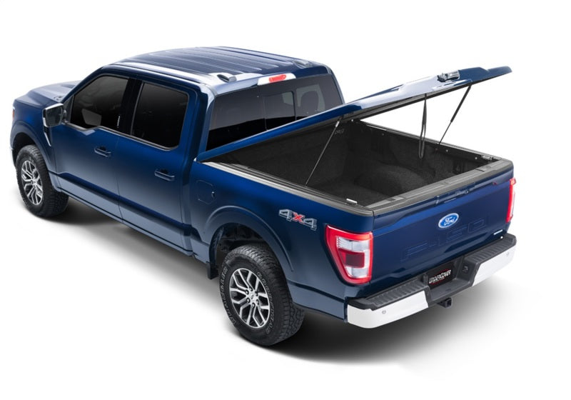 Load image into Gallery viewer, UnderCover 2021 Ford F-150 Ext/Crew Cab 6.5ft Elite LX Bed Cover - Smoked Quartz
