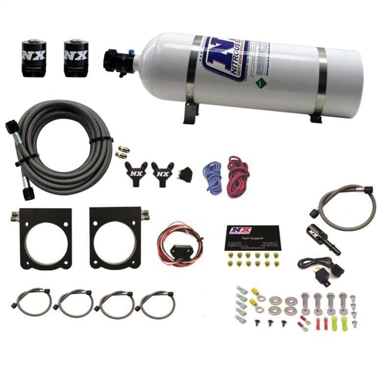 Load image into Gallery viewer, Nitrous Express 13-17 Dodge Viper (Gen-V) Nitrous Plate Kit (50-400HP) w/15lb Bottle
