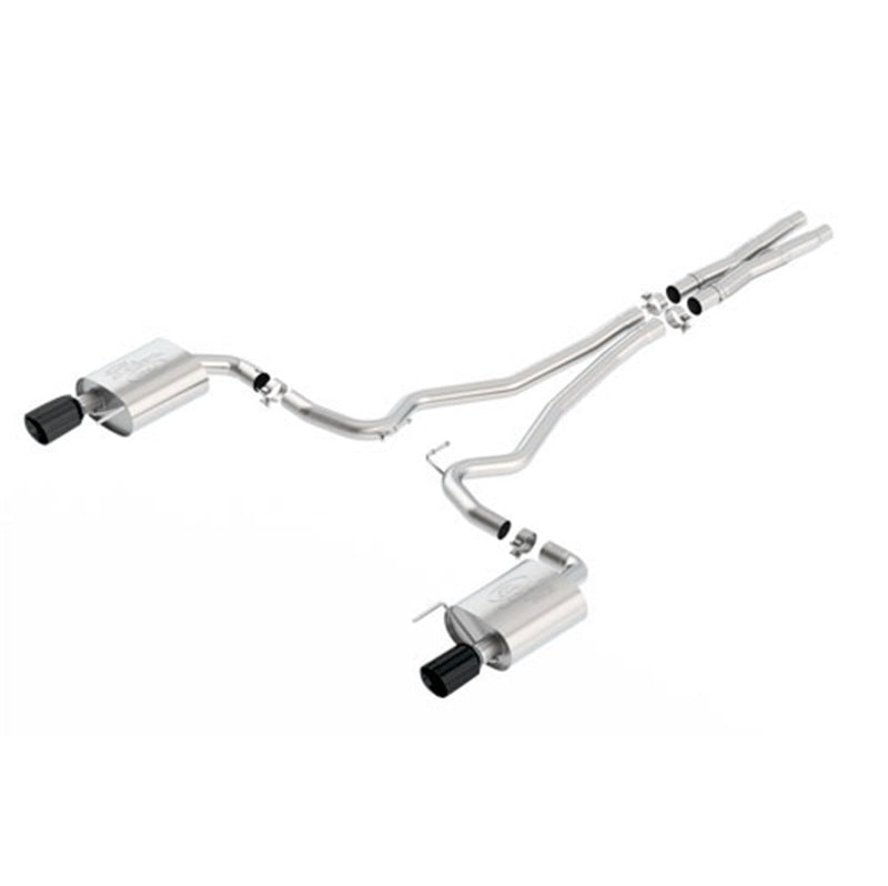 Load image into Gallery viewer, Ford Racing 2015 Mustang 5.0L Touring Cat-Back Exhaust System Chrome (No Drop Ship)
