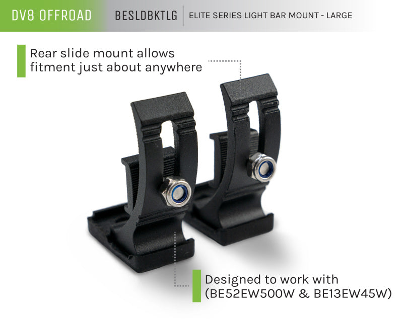 Load image into Gallery viewer, DV8 Offroad Elite Series Light Bar Mount - Large
