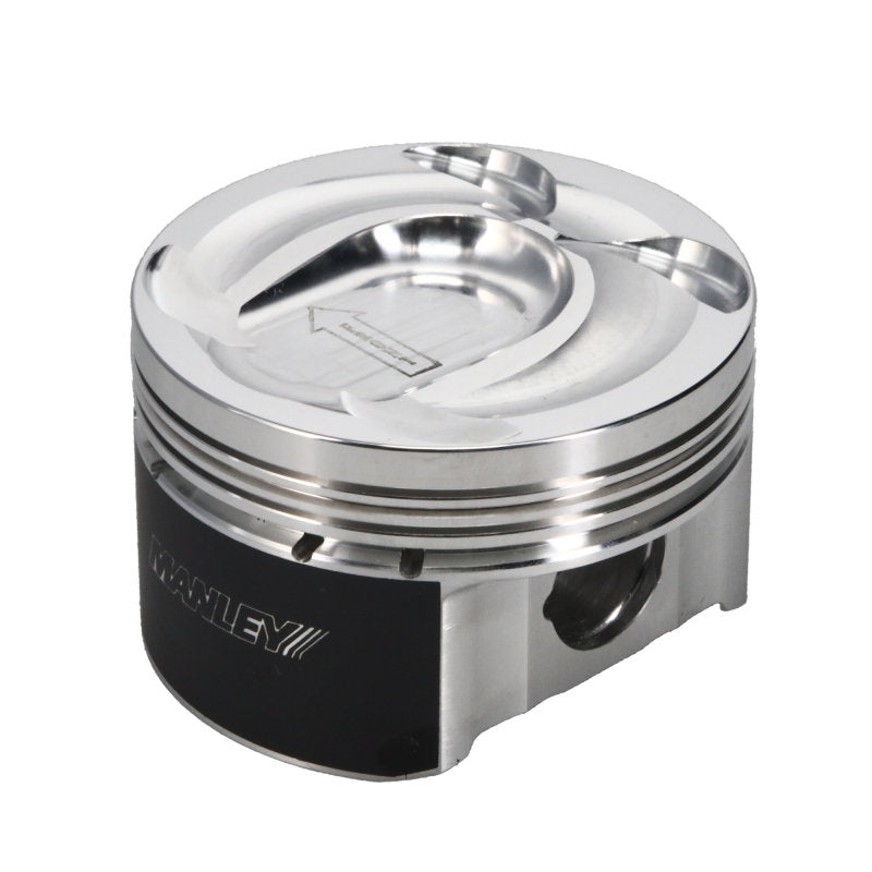 Load image into Gallery viewer, Manley Ford 2.0L EcoBoost 88mm +.5mm Size Bore 9.3:1 Dish Extreme Duty Piston Set
