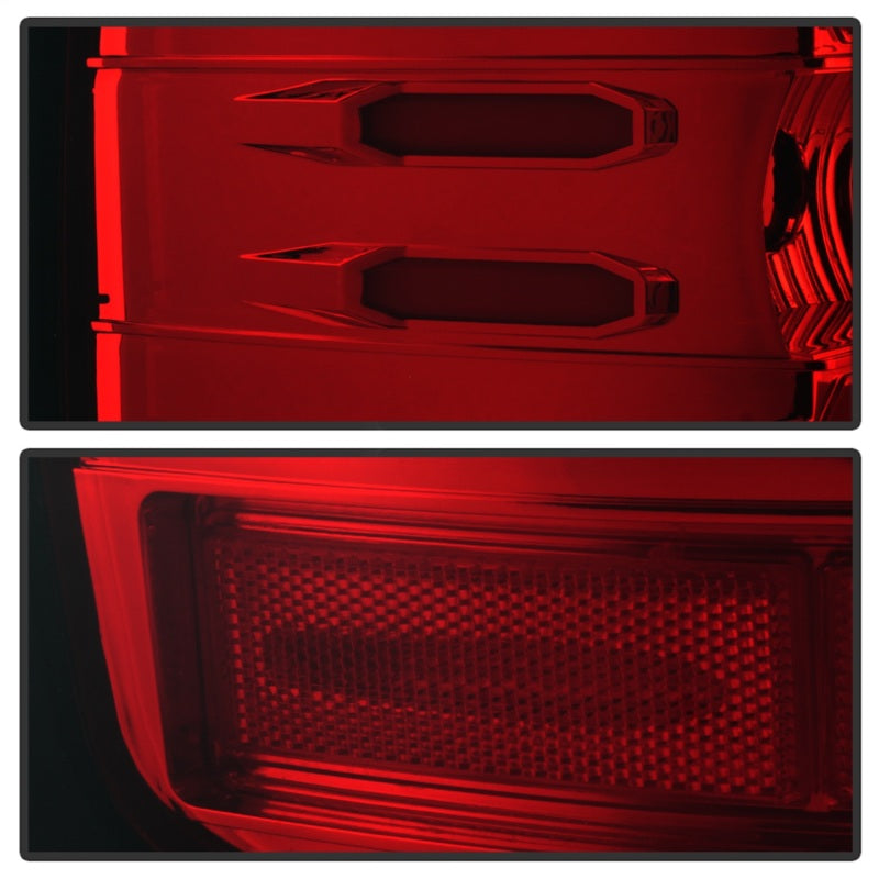 Load image into Gallery viewer, Spyder Chevy Silverado 2016-2017 Light Bar LED Tail Lights - Red Clear ALT-YD-CS16-LED-RC
