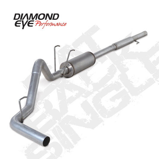 Diamond Eye KIT 3in Catback Single GAS AL DODGE 5.7L HEMI 2006-2008 1500