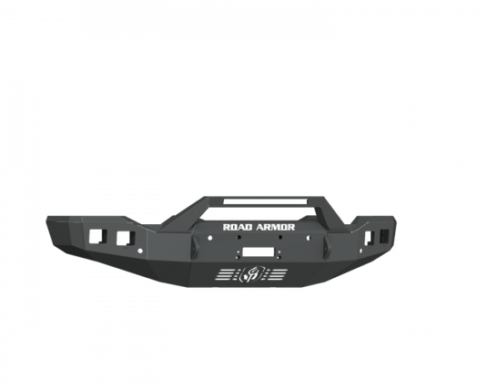 Road Armor 20-22 GMC 2500/3500 Stealth Front Winch Bumper Sheet Metal Pre-Runner Guard - Black