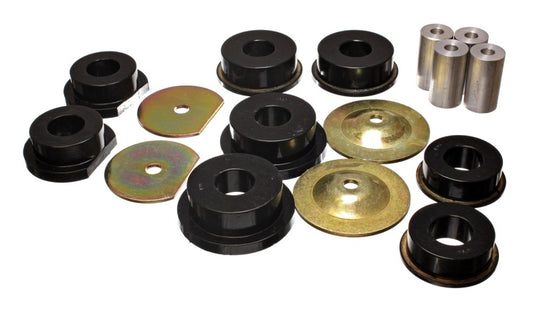 Energy Suspension Dodge 08-10 Challenger/ 07-10 Charger/05-08 Magnum RWD Blk Rear Subframe Bushings