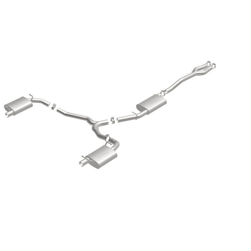 Load image into Gallery viewer, MagnaFlow Cat-Back SS Dual Split Rear Exit 2015 Dodge Charger/Chrysler 300C 3.6L V6 (Uses OEM Tips)
