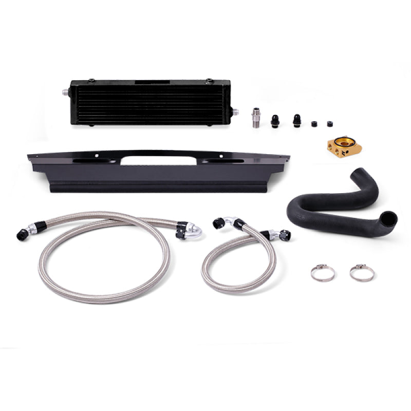 Load image into Gallery viewer, Mishimoto 2015+ Ford Mustang GT Thermostatic Oil Cooler Kit - Silver
