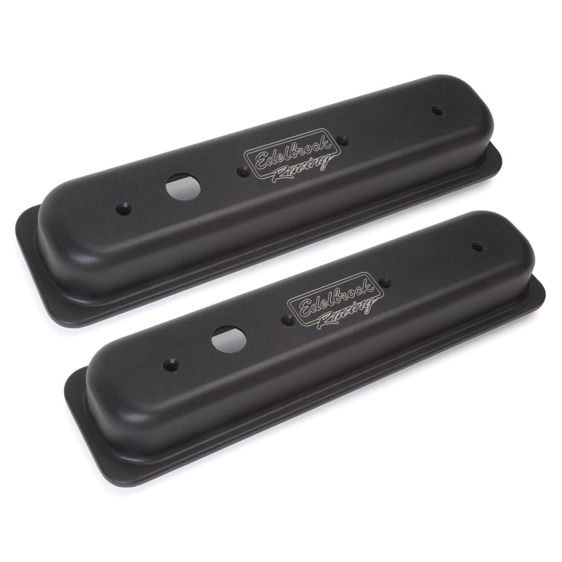Load image into Gallery viewer, Edelbrock Valve Cover Victor Series Chevrolet 1987-1995 262-400 CI V8 Black
