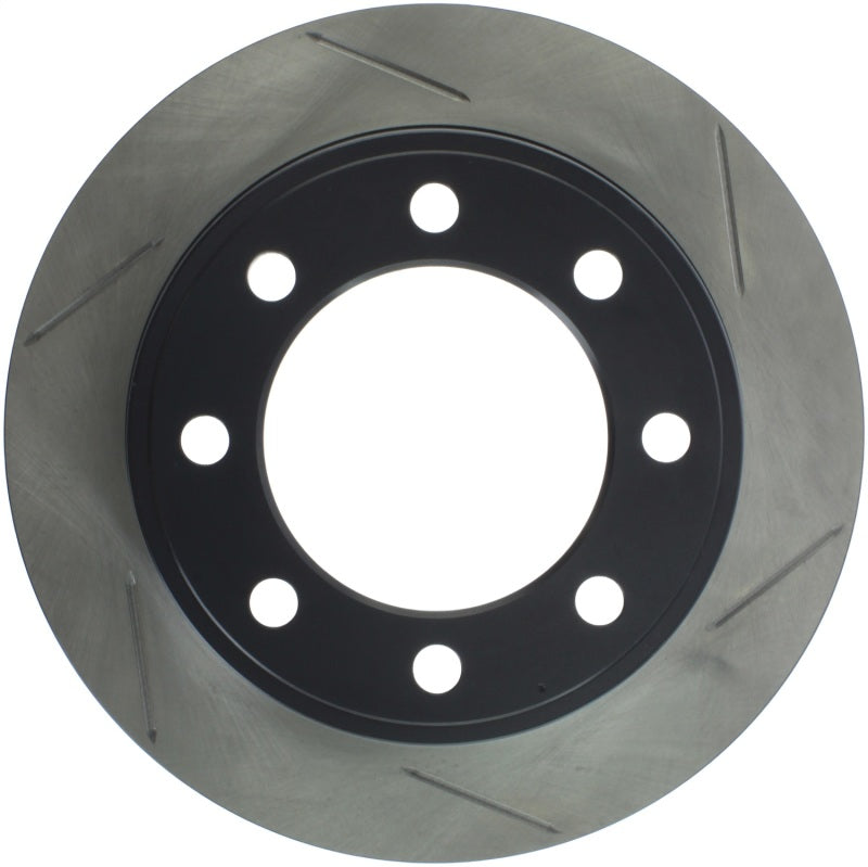 Load image into Gallery viewer, StopTech Power Slot 06-08 Dodge Ram 1500/03-08 Ram 2500/3500 All 2wd/4wd Rear Left Slotted Rotor
