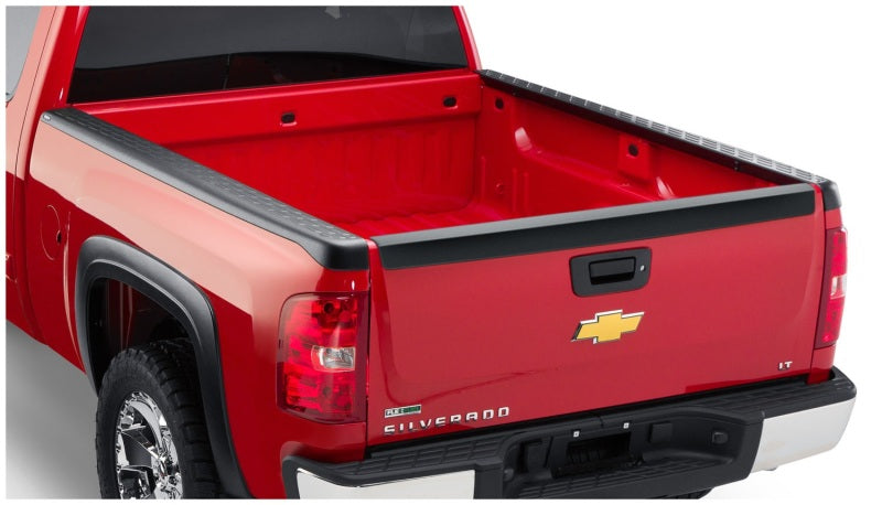 Load image into Gallery viewer, Bushwacker 07-13 Chevy Silverado 1500 Fleetside Bed Rail Caps 97.6in Bed - Black
